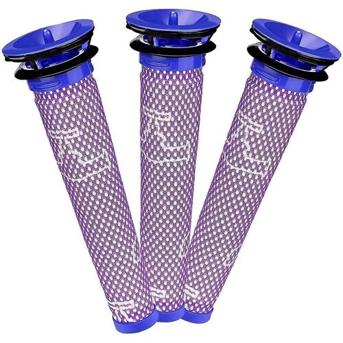 3 Pack Acsergery Gift Pre Filter Compatible Fits Pour V6 V7 V8 Dc58 Dc59 Dc61 Dc62 Dc74 Ani