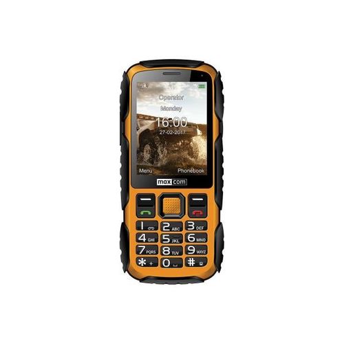 Maxcom Mm920 Amarillo Móvil Resistente Dual Sim Con Cámara Y Bluetooth