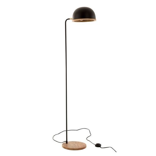 Paris Prix - Lampadaire Design En Métal "Evy" 130cm Noir