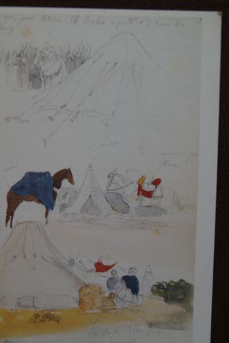 Eugène Delacroix(1798-1863) Campement 5 Mars 1832