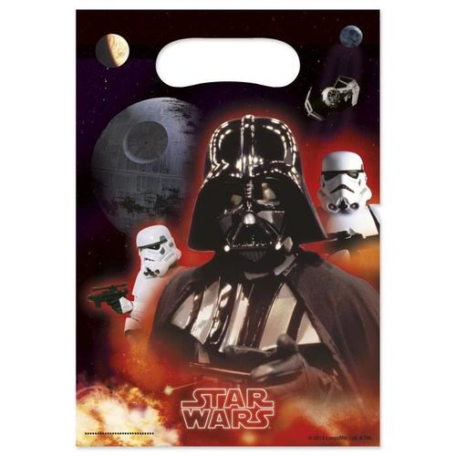 6 Sacs Cadeaux Star Wars - 227601 (Taille Unique)