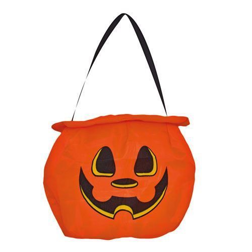 Panier En Tissu Citrouille Pour Enfants - Orange - Idéal Pour Halloween