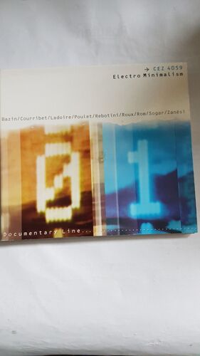 Electro Minimalism " Documentary Line Cez 4059 " Album Digipack