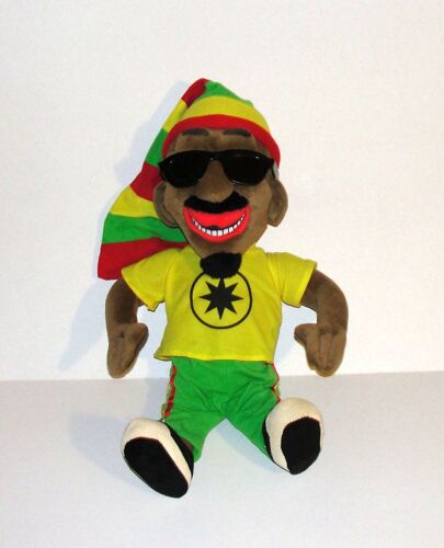 Peluche Rasta 50 Cm Poupée Rastaman Jamaique Bonnet Babacool