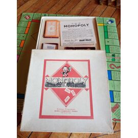 Monopoly Vintage Miro Company - Édition Paris - Jeu De Société Complet, Occasion