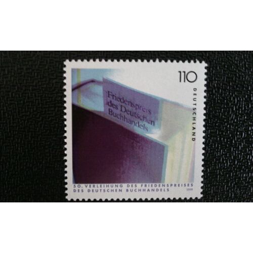 Timbre Allemagne (Rfa) Yt 1907 50e Anniv. De L'ass. Fédérale Du Prix De La Paix Des Traders 1999