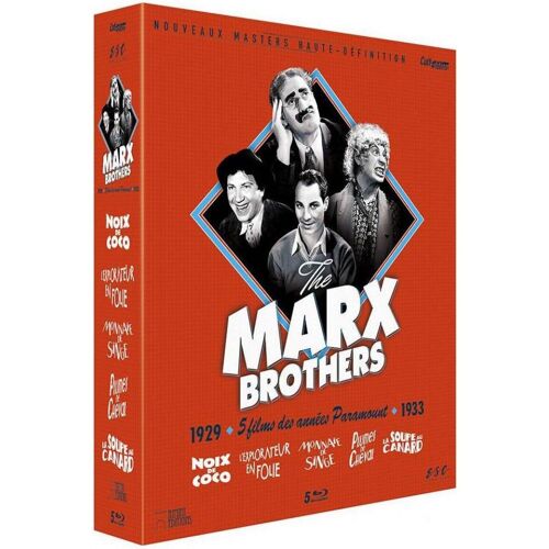 Coffret 3 Chefs D'oeuvre Avec Les Marx Brothers