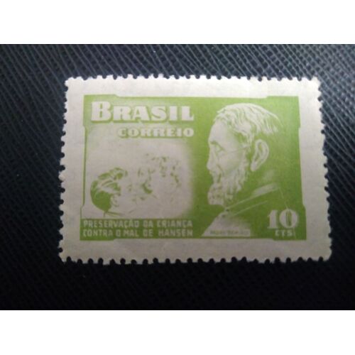 Timbre Bresil Yt 555 Campagne Contre La Lepre - Padre Damiao 1953 ( 120706 )