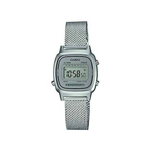 Montre Casio La670wem-7ef Argent Résine Unisex
