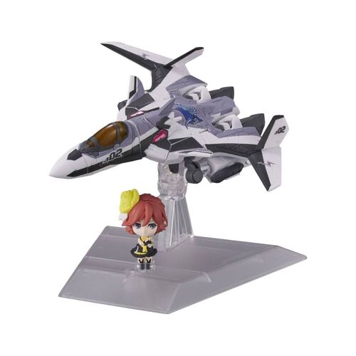 Macross Delta Véhicule Avec Figurine Tiny Session Vf-31f Siegfried (M
