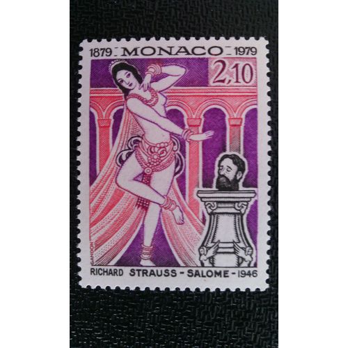 Timbre Monaco Yt 1194 'salome' Par Richard Strauß 1979