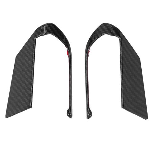 Volant Bouton Couvercle Garniture Décoration Autocollant Fibre De Carbone Style Remplacement Compatible Avec Mazda 3 Axela Bp 20202022