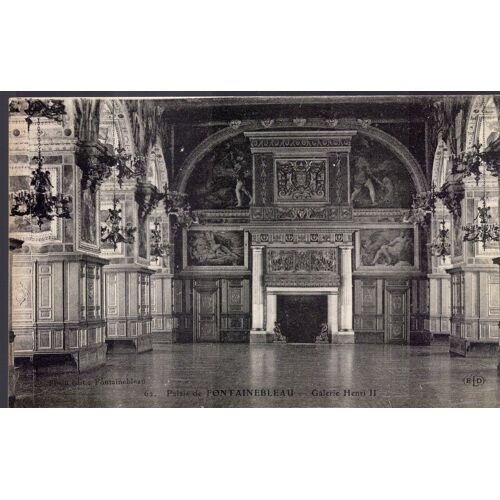 Carte Postale Du Palais De Fontainebleau (Seine Et Marne) Galerie Henri Ii (Réf.62)