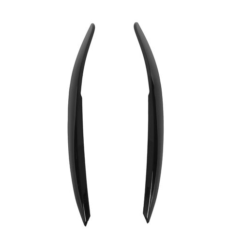 Phare Sourcil Abs Véhicule Paupière Noir Brillant Remplacement Compatible Mk5 6r 6c 20102017