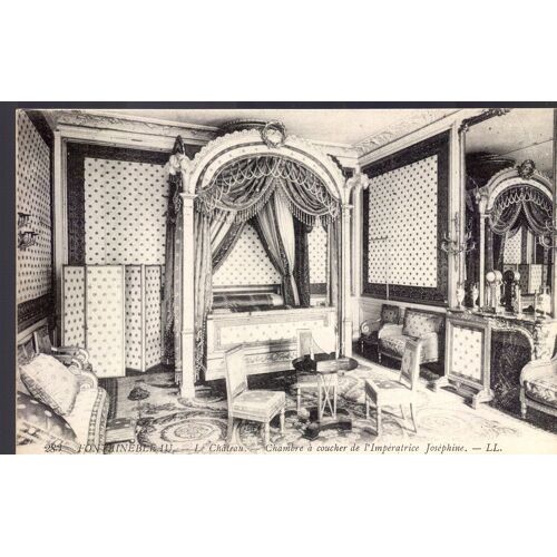 Carte Postale Du Palais De Fontainebleau (Seine Et Marne) Chambre À Coucher De L'impératrice Joséphine (Réf.283)