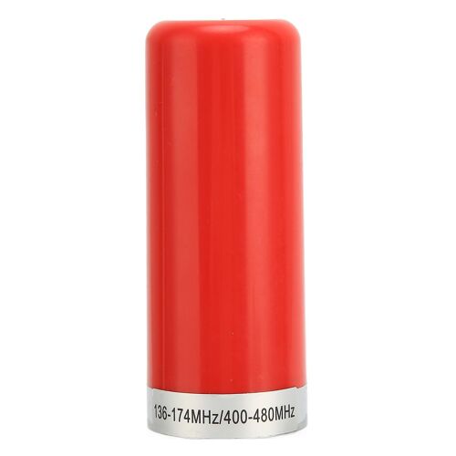 Antenne talkie-walkie de voiture VHF UHF 136174MHz 400470MHz Antenne bibande courte compatible avec le véhicule Red-YM