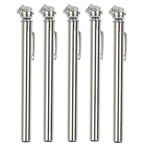 Jauge De Pneu De Stylo Basse Pression 1-20 Psi Pour Voiturettes De Golf, Vtt Et Ressorts Pneumatiques 5 Pack-A1