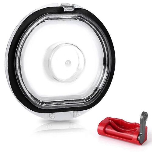 Couvercle de bac compatible avec V7 V8 SV10 SV11 Aspirateur Cartouche Bac à poussière de remplacement Couvercle supérieur avec gâchette Verrouillage Couvercle du seau à poussière