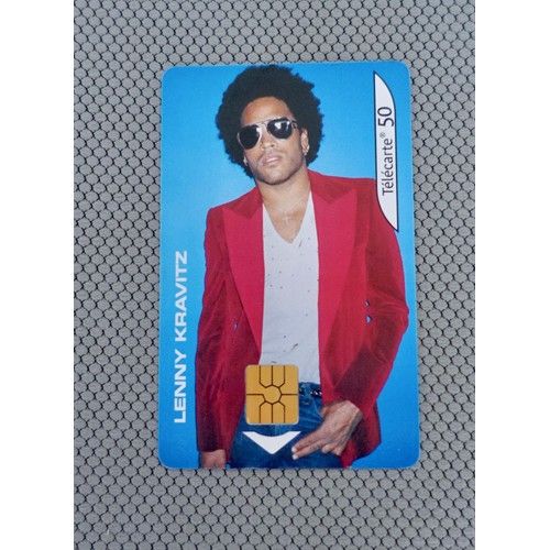 Télécarte 50u Lenny Kravitz