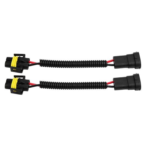 2 Pcs Phare Feu De Brouillard Extension Câblage Harnais Douilles Connecteur Adaptateur Pour H11