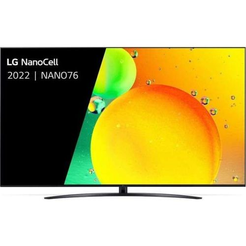 LG 65NANO766QA - 65" NANO76 Series TV LCD rétro-éclairée par LED - Smart TV - webOS, ThinQ AI - 4K UHD (2160p) 3840 x 2160 - HDR - LED à éclairage direct, Nano Cell Display
