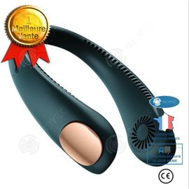 INN? Ventilateur de cou suspendu Mini ventilateur sans feuille Chargement USB petit ventilateur Ventilateur de cou suspendu portable