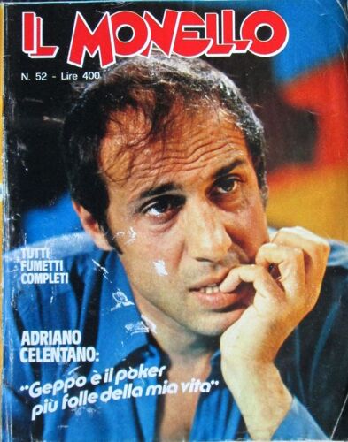 Il Monello 52 1978 Adriano Celentano/Rampling/Corinne Clery/Peter Falk/Bobby Solo/Sean Connery 007/Burton