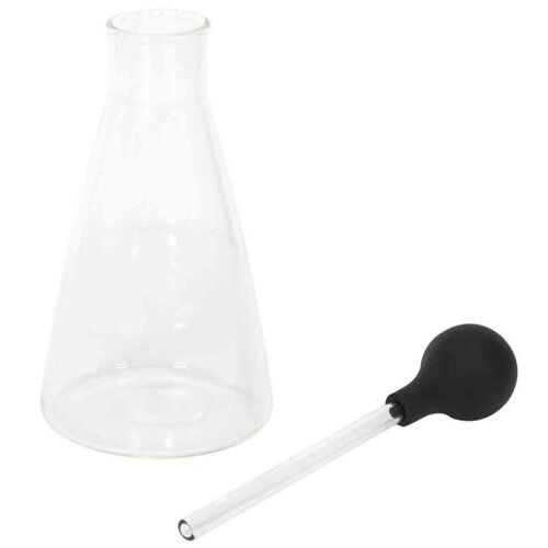 Bouteille À Huile "Avec Pipette" 15cm Transparent