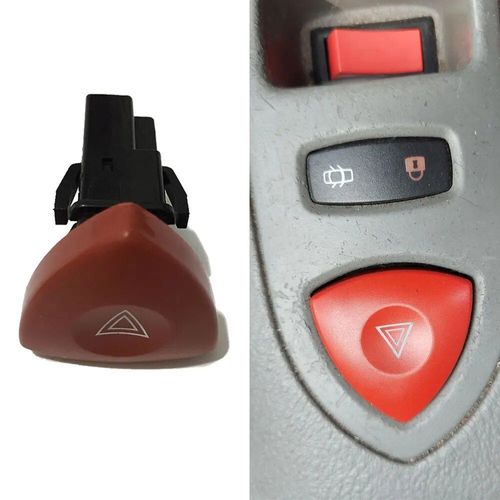 Clignotant De Danger D'urgence, Interrupteur De Lumière Iode De Sécurité, Bouton De Tableau De Bord, Accessoires De Voiture Pour Renault Décennie Kmaster Trafic Ii Sachet