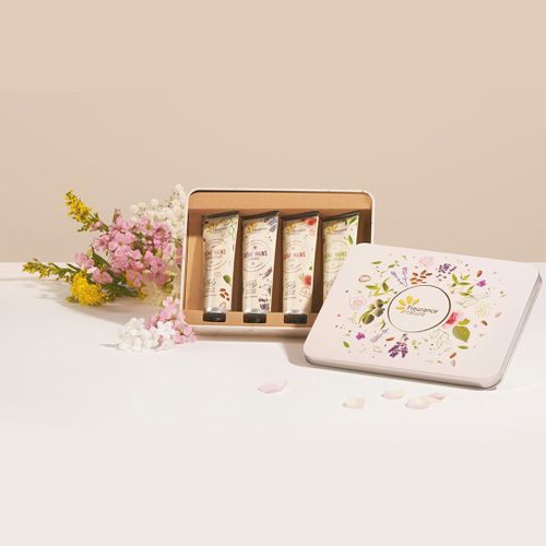 Coffret De Crèmes Mains Instant Douceur Fleurance Nature 