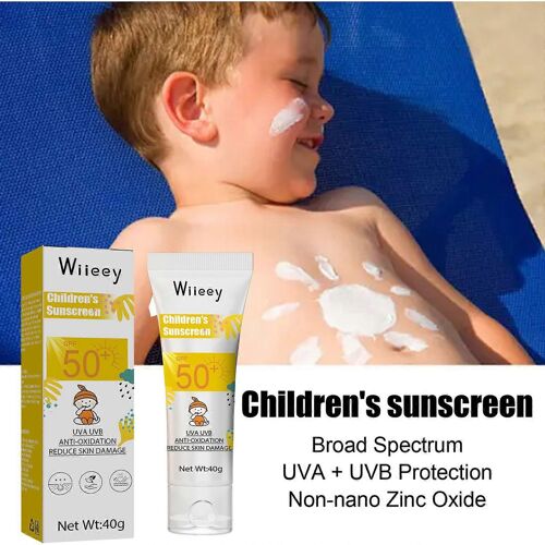 Crème Solaire Crème Solaire Corps Crème Solaire Soins Corporels Rafraîchissants Et Non Gras 40g