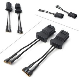 Adaptateur De Haut-Parleur De Klaxon Automatique, Prise De Queue De Oversfp, Câblage Pour Les Modèles Hyundai, Universel, 2 Pièces