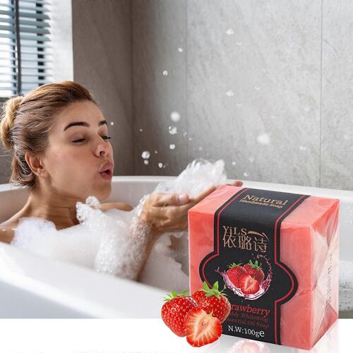 Dove Savon Huile De Fraise Savon Fait Main Savon Démaquillant Hydratant Démaquillant Savon Nettoyant Savon De Bain