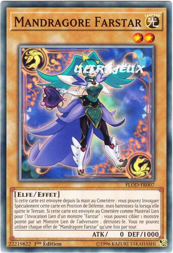 Yu-Gi-Oh! - Flod-Fr007 - Mandragore Farstar - Commune