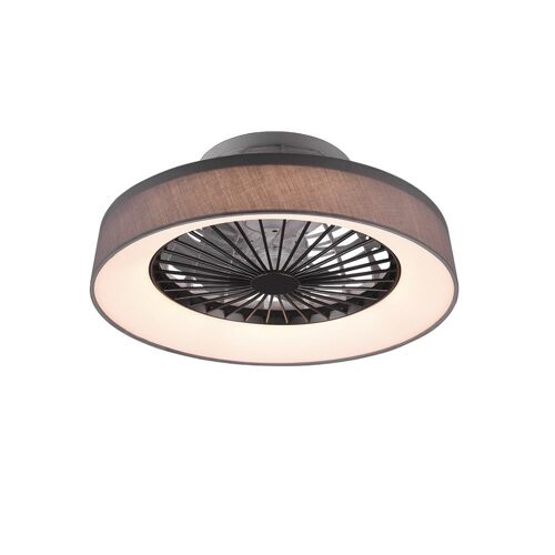 Reality Farsund Farsund Ventilateur De Plafond Moderne Gris 3000-6500k Télécommande