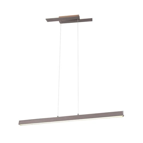 Trio Belfast Plafonnier Suspendu Led Moderne 44w Nickel Mat 3000k