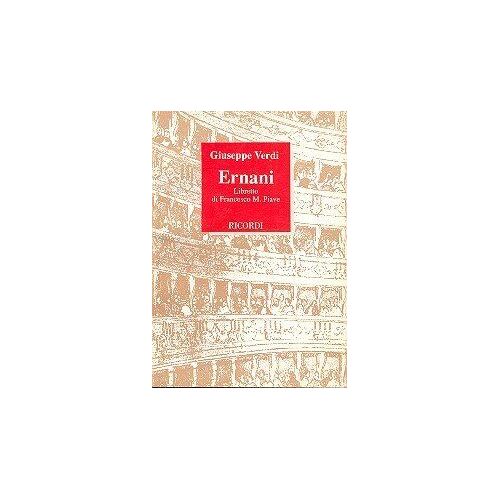 Ernani Libretto Ital Only