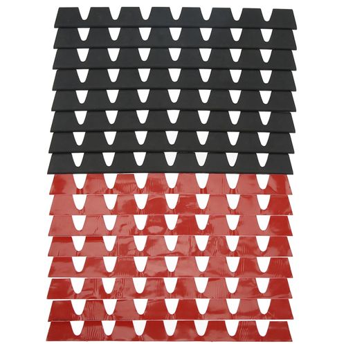 Protecteur De Pare-Chocs Avant Antidérapant, Caoutchouc Noir Durable, Degré D'usure, Protection Contre Les Rayures, Universel Pour Voitures, Suv