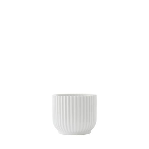 Lyngby Porcelæn - Flowerpot Ø 11,5 Cm - White (201392)