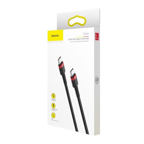 Baseus CATKLF-G91 câble USB 1 m USB C Noir