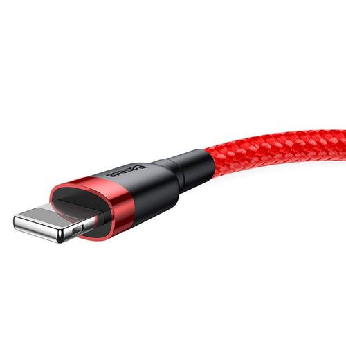 Baseus Lightning Cafule Cable 1.5a 2m Red + Red (calklf-c09)