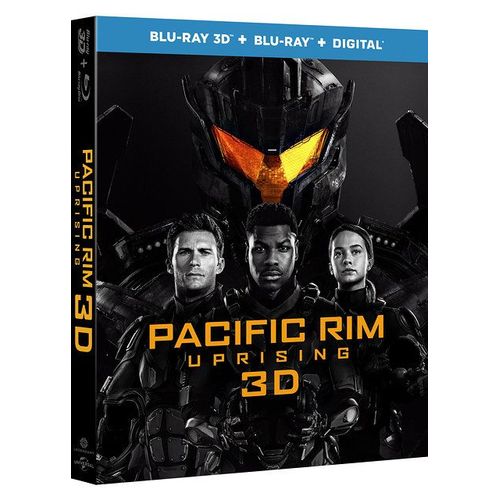 Pacific Rim : Uprising - Blu-Ray 3d + Blu-Ray + Digital
