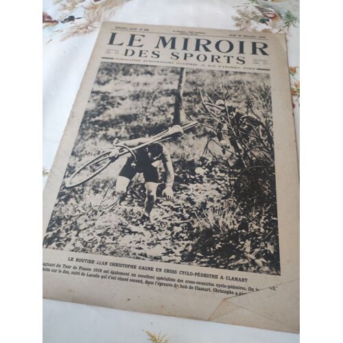 Miroir Des Sports 26 Du 30 Décembre 1920