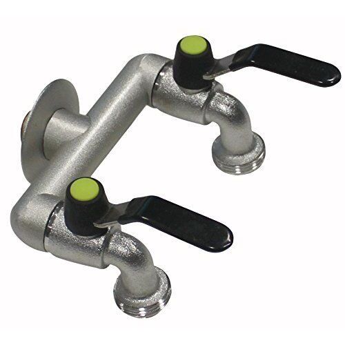 S&M 551482 - Robinet mural 1/2``, double sortie avec clé 3/4``