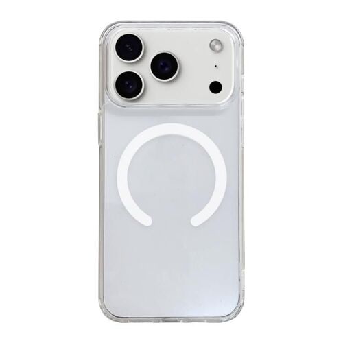 Coque pour iPhone 17 Pro Max, Protection Transparente en Acrylique TPU avec MagSafe - Clair -