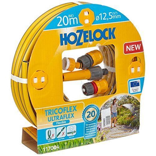 'Hozelock Tricoflex 117004Tuyau d'arrosage Ultraflex, jaune