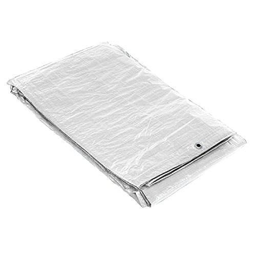 Saturnia 15070055Bâche de protection avec oeillets en métal Env. 4x 6m blanc