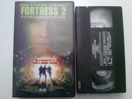 Cassette Vidéo Vhs - Fortress 2 : Réincarcération - Christophe Lambert