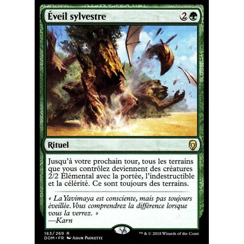 Eveil Sylvestre - Mtg - Dominaria - R - 183/269