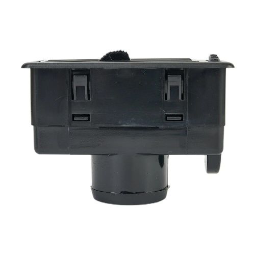 Sortie De Ventilation Pour Tableau De Bord De Voiture, En Plastique, Noir, Universel, Nouveau Remplacement, 120x60mm, 1 Pièce